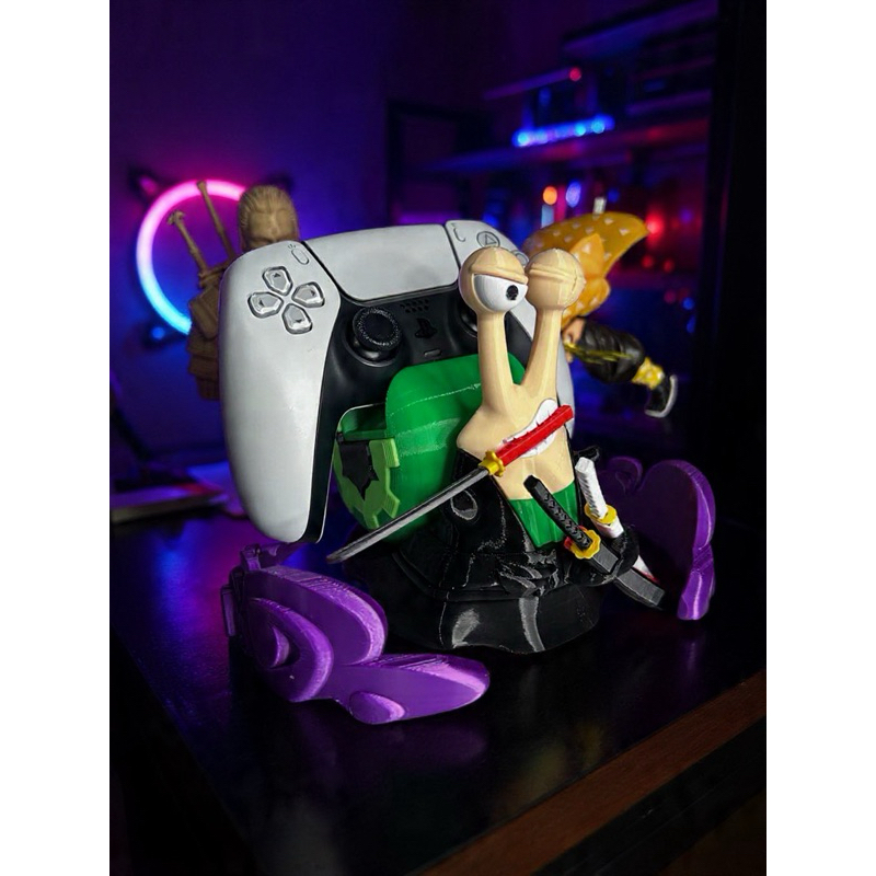 Suporte para Controle One Piece! Zoro! em Oferta na Shopee