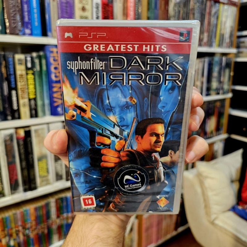 Jogo Syphon Filter - Dark Mirror PSP Lacrado