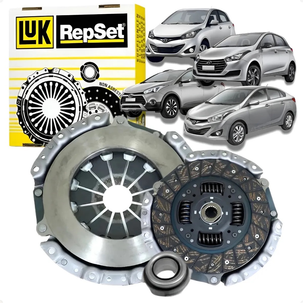 Kit De Embreagem P/ Hyundai Hb20 1.6 Flex 2013 A 2019
