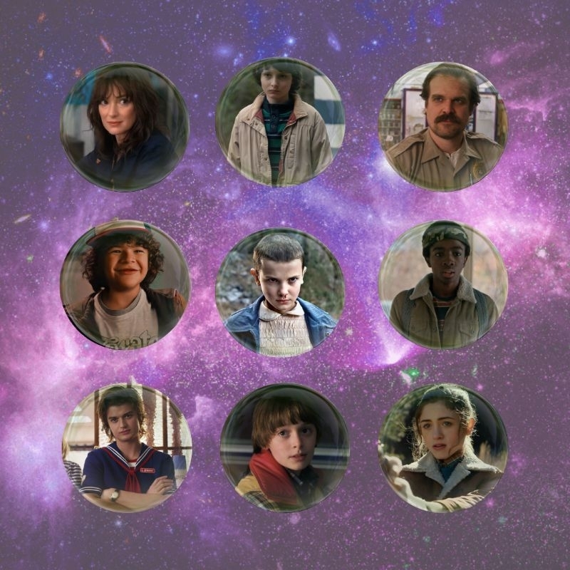 Bottons Strangerthings onze Eleven Hellfire club