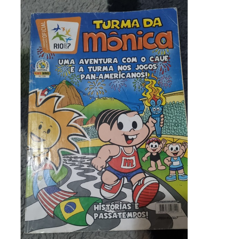 HQ TURMA DA MÔNICA RIO 2007 - UMA AVENTURA COM O CAUÊ E A TURMA NOS JOGOS PAN-AMERICANOS !