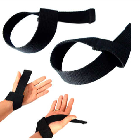Par Strap Tala Fitness Feminino e Masculino Para Levantamento de Peso Academia Musculação Crossfit