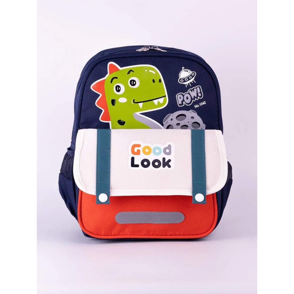 Mochila Infantil Escolar de Nylon Tam P Creche Pré-Escola REF C-1042 em Oferta na Shopee