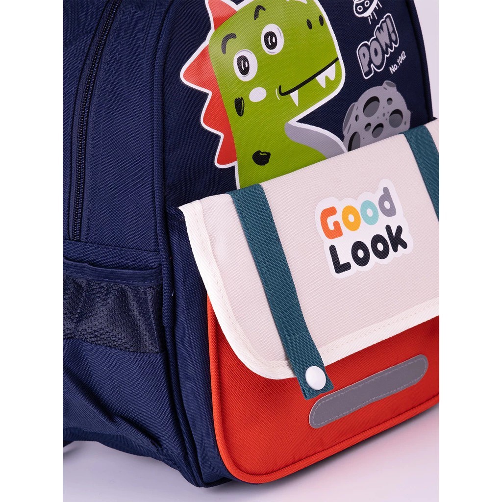 Mochila Infantil Escolar de Nylon Tam P Creche Pré-Escola REF C-1042