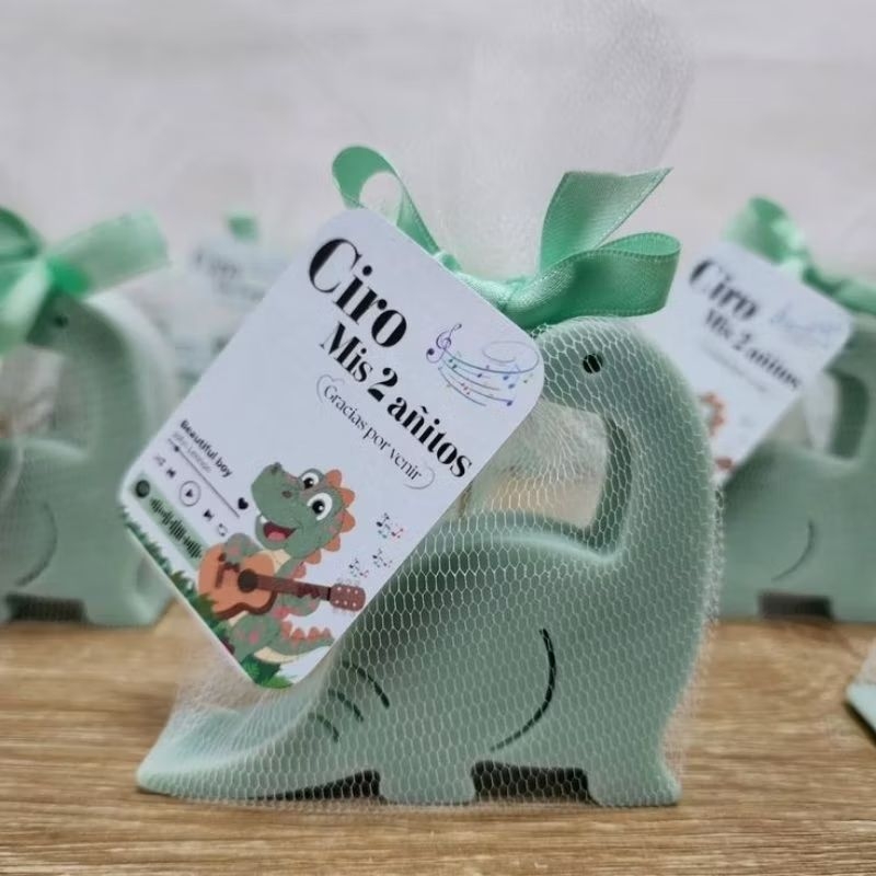 kit vela Dinossauro personalizado  ideal para lembrancinhas aniversário |maternidade |eventos | kit 10/20