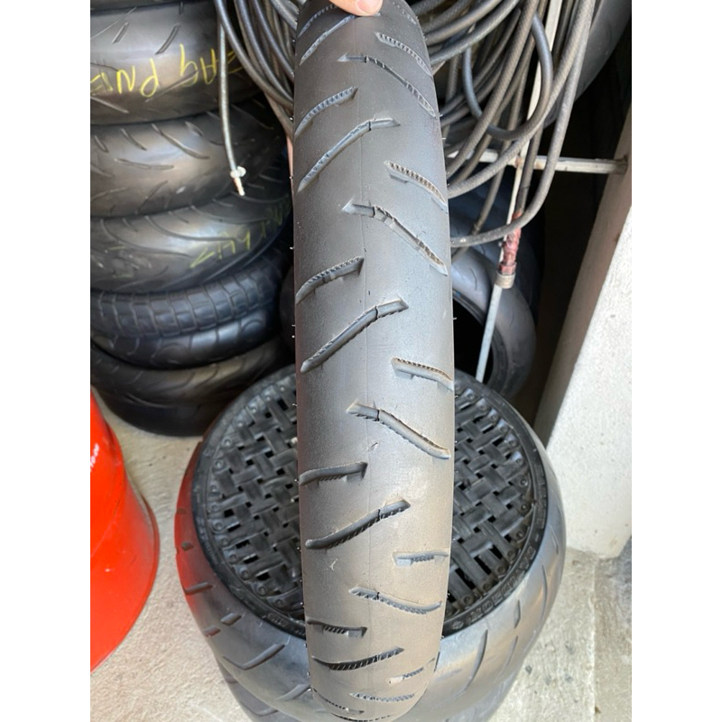 pneu 90/90/21 Michelin anakee 3 usado trincas laterais f800 xre300 Falcon