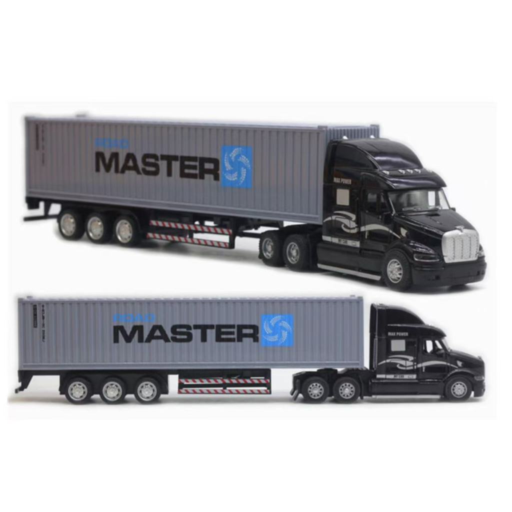 Miniatura Caminhão Tranporte Caminhão Carreta Miniatura Metal E Plástico Fricção