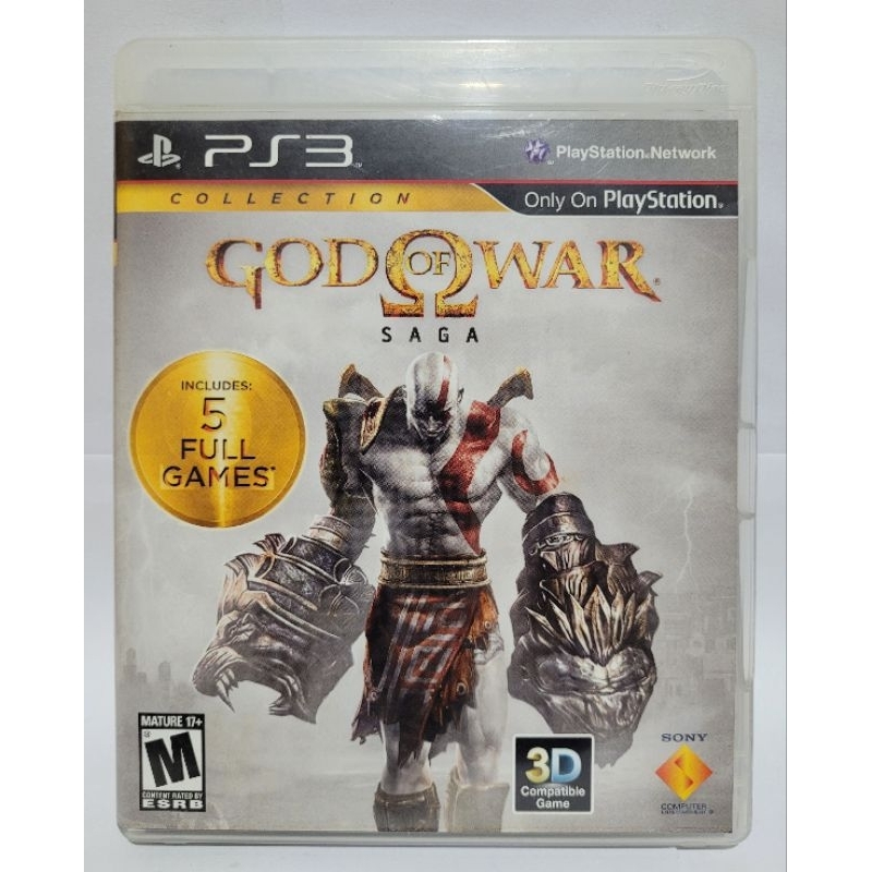 God of War Saga, jogo original para ps3