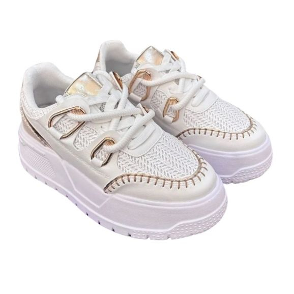 Tenis Feminino Ramarim Slipom Flatform Branco Ultraconfort em Oferta na Shopee
