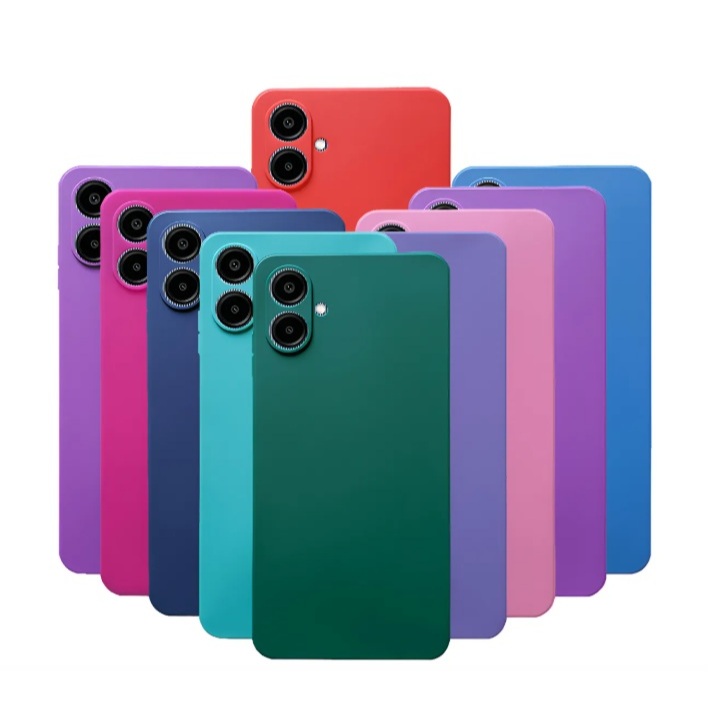 Capa Capinha Case Silicone Aveludada Emborrachada Colorida Samsung Galaxy A07