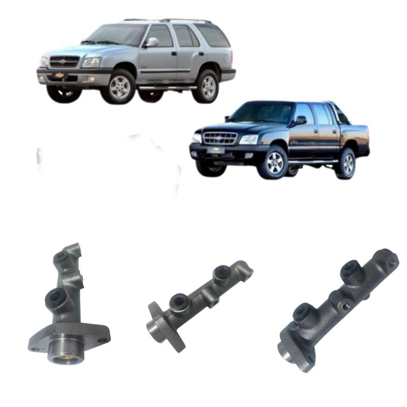 cilindro mestre de freio para S10/Blazer ano 99 00 01 02 03 04 05 06 07 08 09 10 11 GNV/Flex com freio ABS