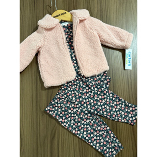 Conjunto Trio Carters com Casaco em Sherpa 3M ao 24M em Oferta na Shopee
