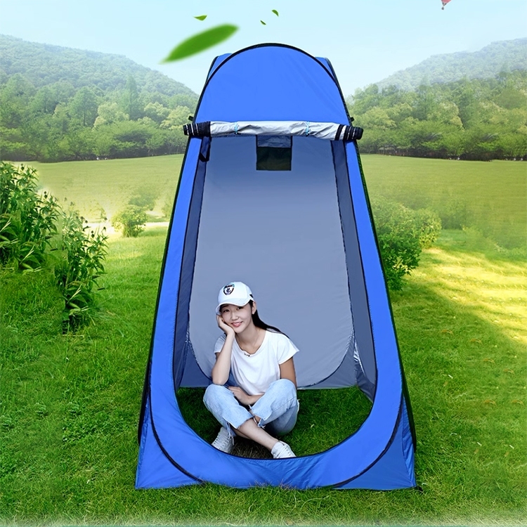 Barraca Portátil de Privacidade para Camping Tenda de Banho e Troca de Roupas Extra Grande 150*150*190cm em Oferta na Shopee