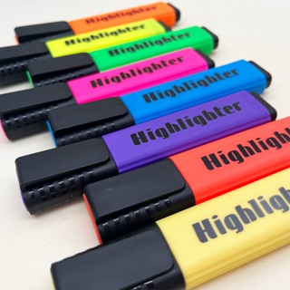 Kit 4/6 Cores Marca Texto Alta Qualidade Nao Transborda Caderno Estudante Presente em Oferta na Shopee