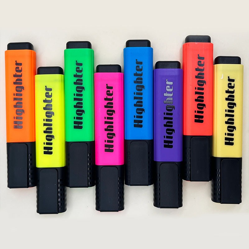 Kit 4/6 Cores Marca Texto Alta Qualidade Nao Transborda Caderno Estudante Presente em Oferta na Shopee