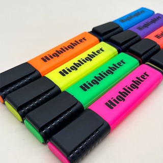 Kit 4/6 Cores Marca Texto Alta Qualidade Nao Transborda Caderno Estudante Presente em Oferta na Shopee