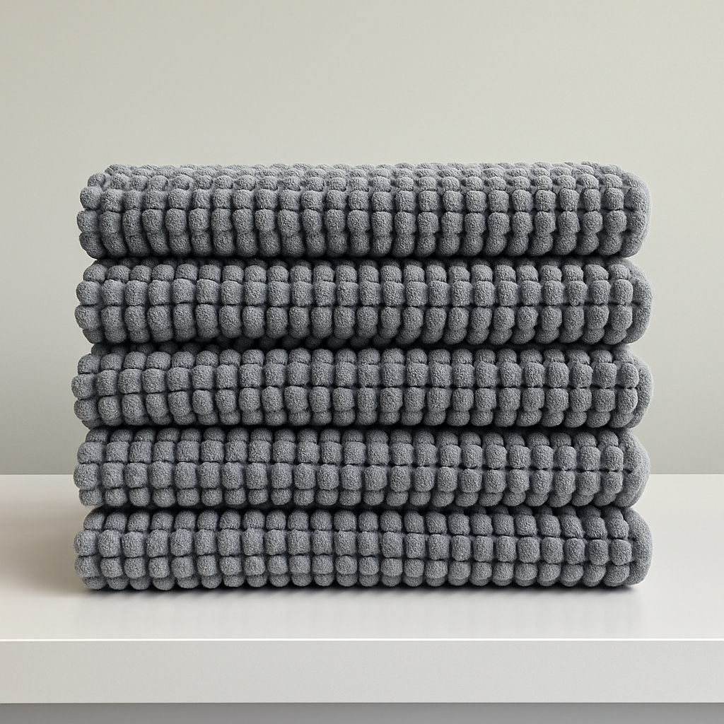 Tapete de Banheiro Bolinha Super Macio Tamanhos 40cm x 60cm -50m x 70cm Quatro Cores Antiderrapante
