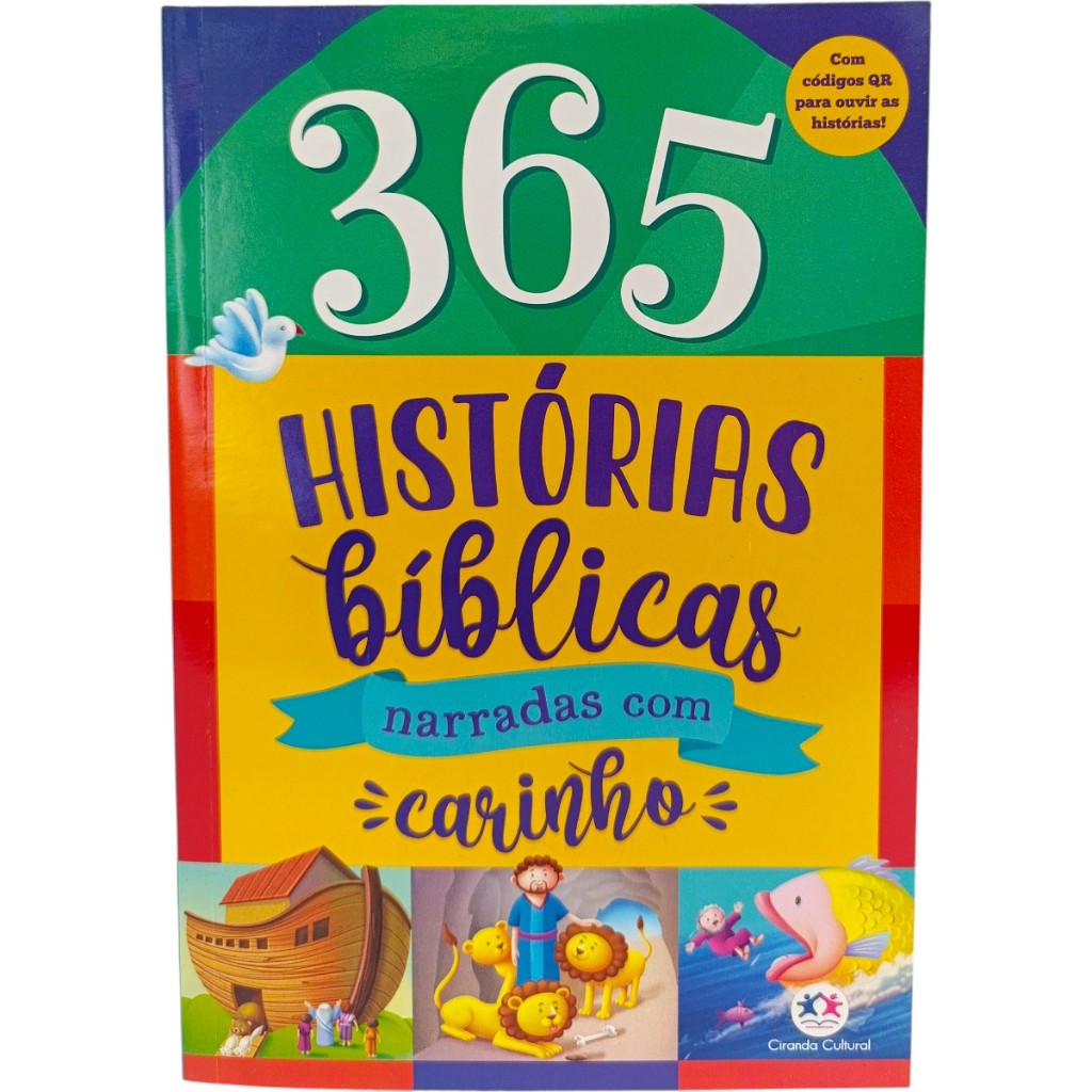 365 Histórias Bíblicas Narradas com Carinho – Ciranda Cultural