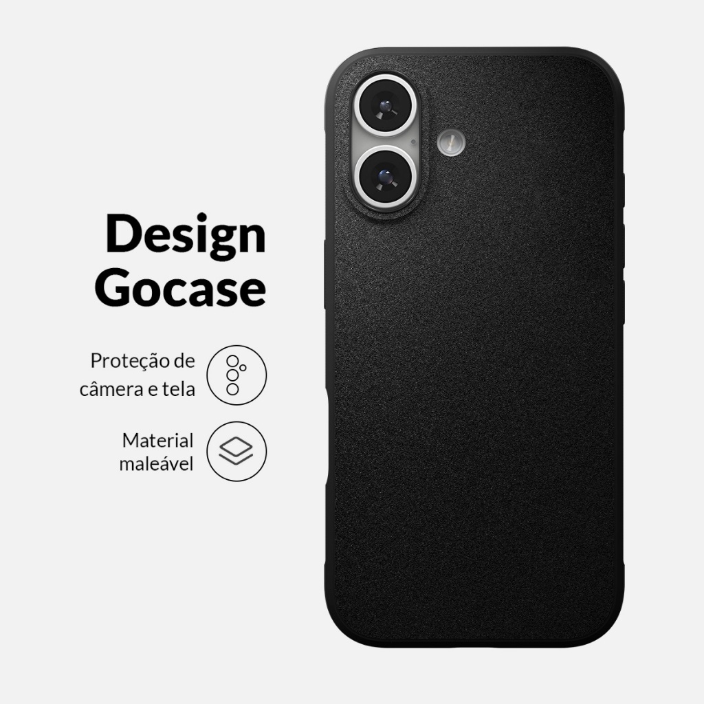 Capa Capinha Anti Impacto Gocase Infinite Para iPhone 16 Plus em Oferta na Shopee