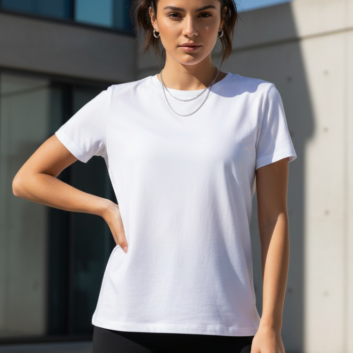 Camiseta Feminina UV50 Premium Fit Básica Elegante Geladinho Academia em Oferta na Shopee