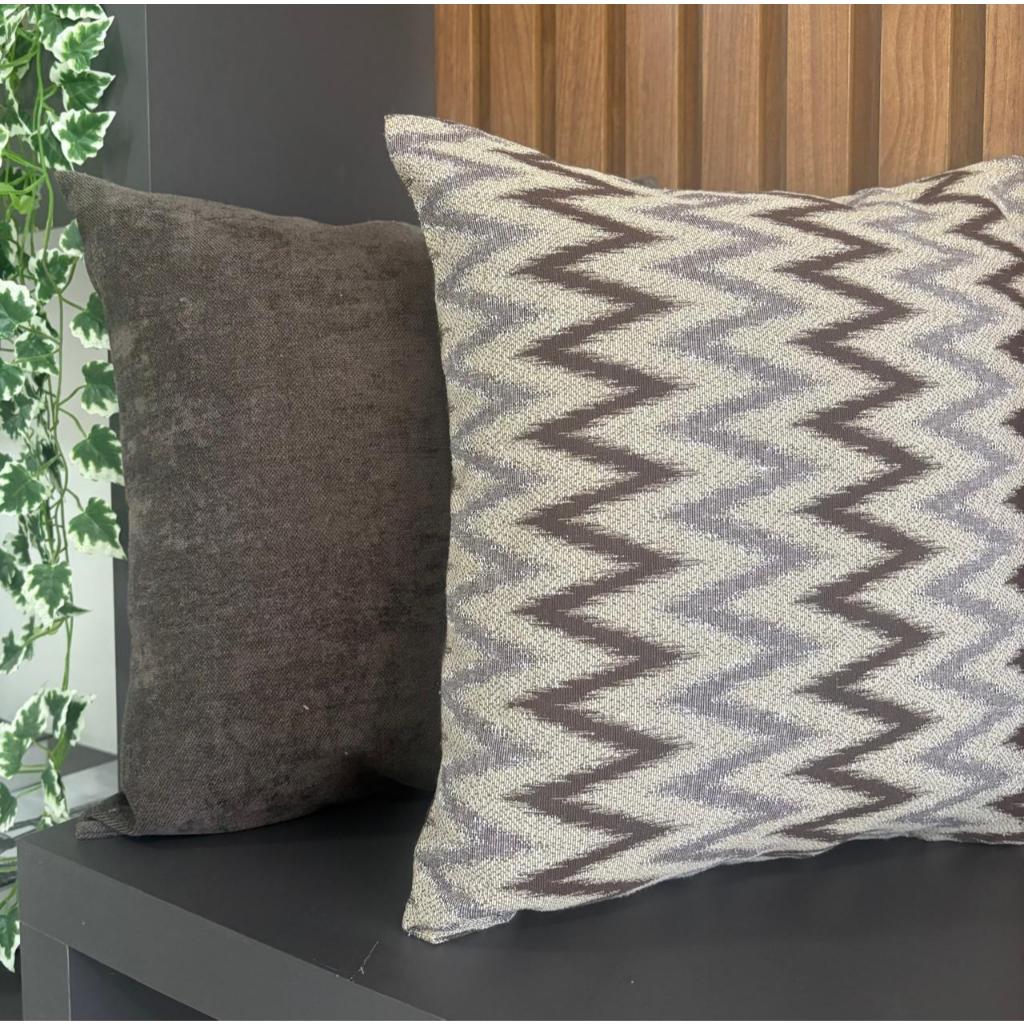 Kit 2 ou 3 Capas para almofada 40x40. Ótimos tecido! Ótimo acabamento! cores variadas em Oferta na Shopee