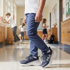 Tênis Infantil Progress Leve Macio Confortável Kids Original Fila