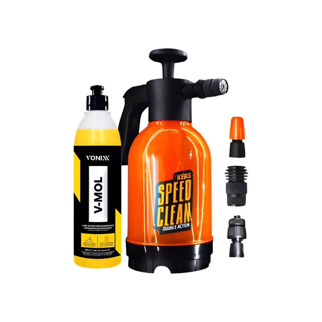 Pulverizador Manual Espuma Snow Foam Kers Speed Clean V-mol em Oferta na Shopee