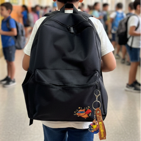 Mochila Feminina Escolar Juvenil Bolsa Grande Capacidade Moda Casual Unissex Capivara