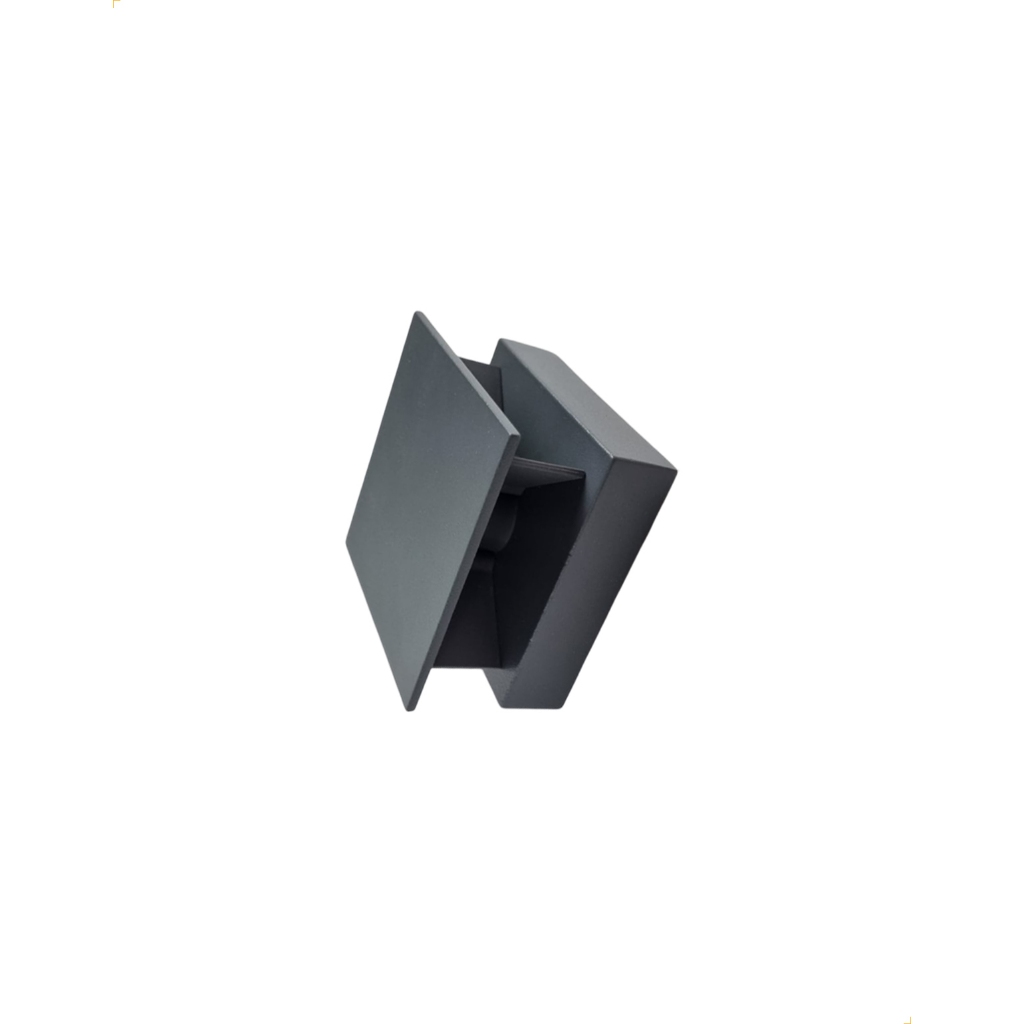 Luminária Arandela Parede Interlight 8w Mini Quasar 2700k Bivolt Ip65 4001 Iluminação Led Integrado