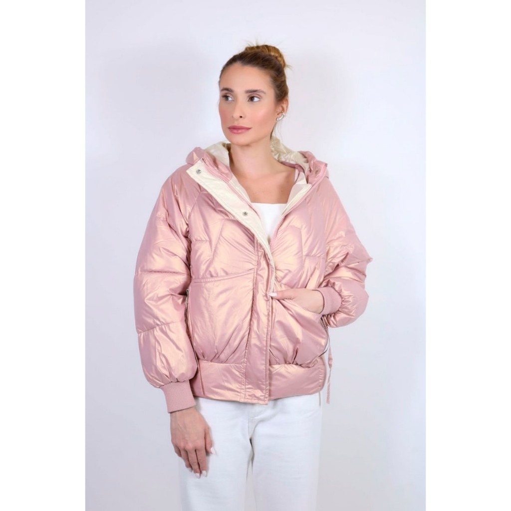 Jaqueta Puffer Feminina Metalizada - Comprar com Melhor Preço em Jaquetas, Casacos e Coletes