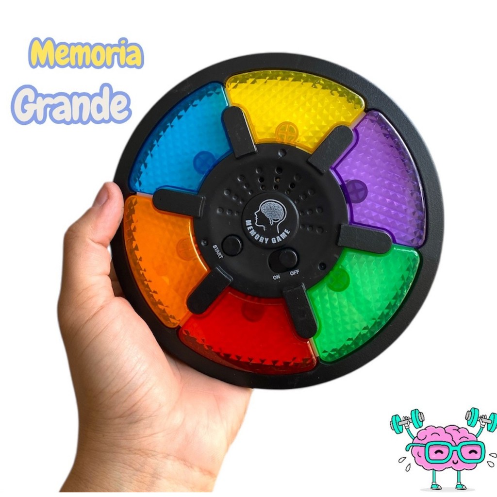 Jogo De Memoria Grande 6 NOTAS Educativo Colorido Infantil Brinquedo Para Criança
