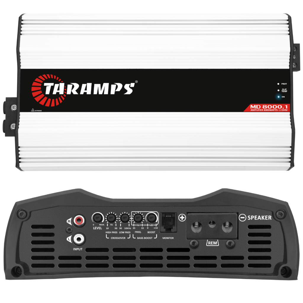 Taramps módulo amplificador md 8000 1 ohm potência 1canal 8000w rms em Oferta na Shopee