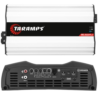 Taramps módulo amplificador md 8000 1 ohm potência 1canal 8000w rms em Oferta na Shopee