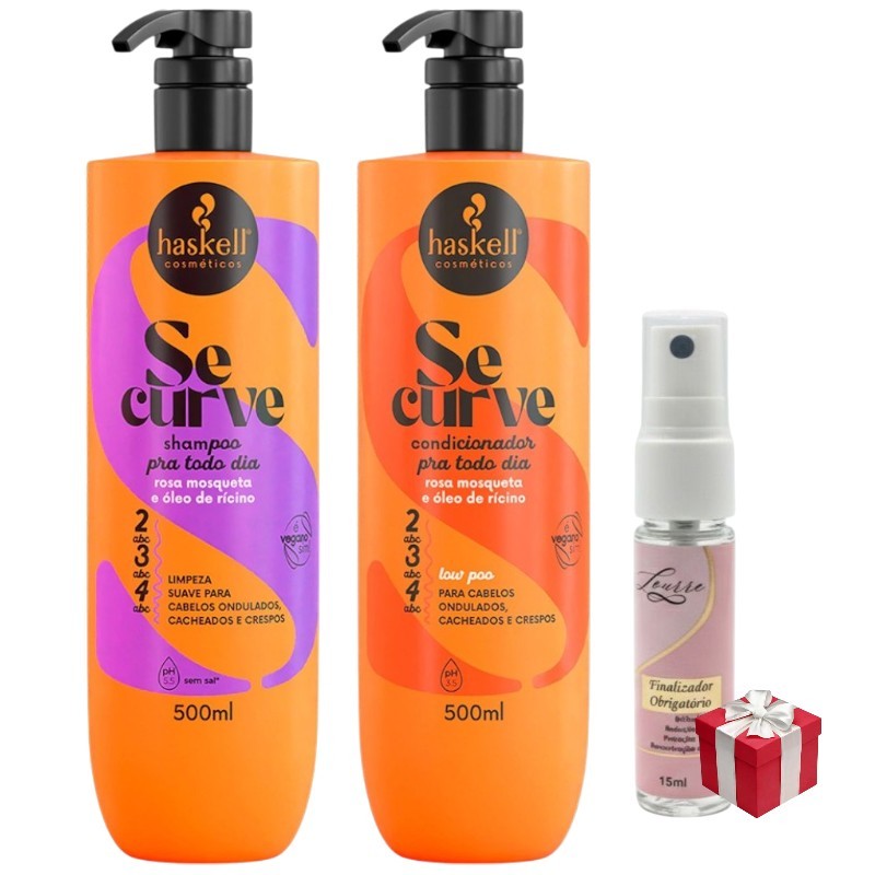 Kit Se Curve Shampoo + Condicionador 500ml Haskell