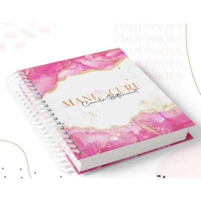 ✨ Agenda de Agendamento – Manicure & Beleza ✨ Organização, praticidade e muita beleza para o seu dia a dia profissional!