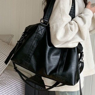 Bolsa Feminina Grande  Couro Pu  Impermeável Escolar Faculdade Trabalho Viagem
