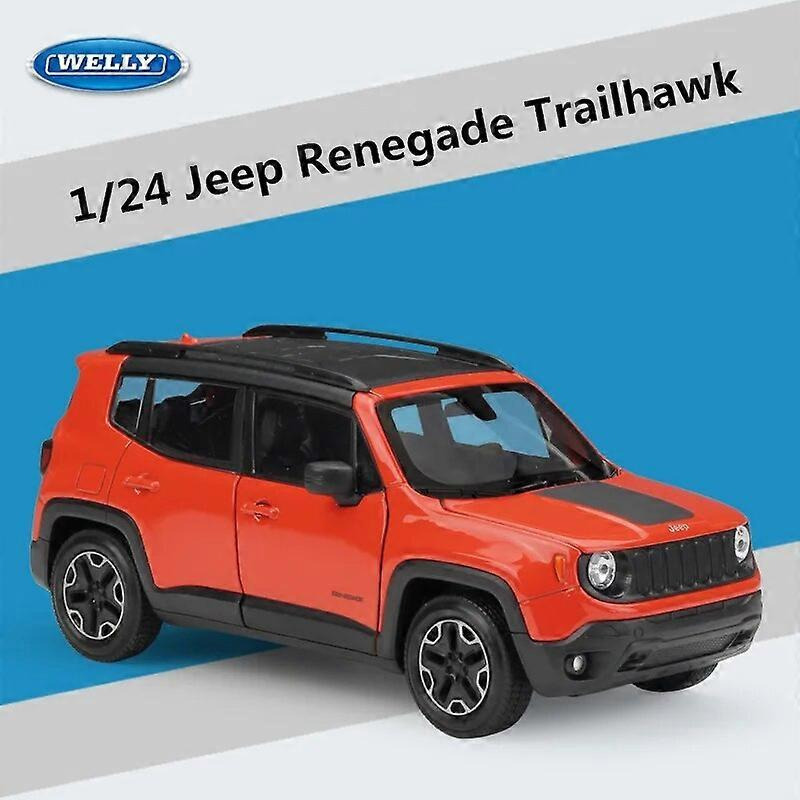 Miniatura JEEP REGENEGADE (Trailhawk)  - Escala 1:24 - JADA