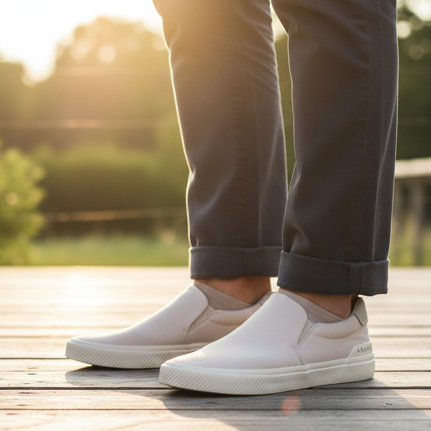 Tênis Aramis Daily Slip On Canvas Confortável Casual Original Aramis