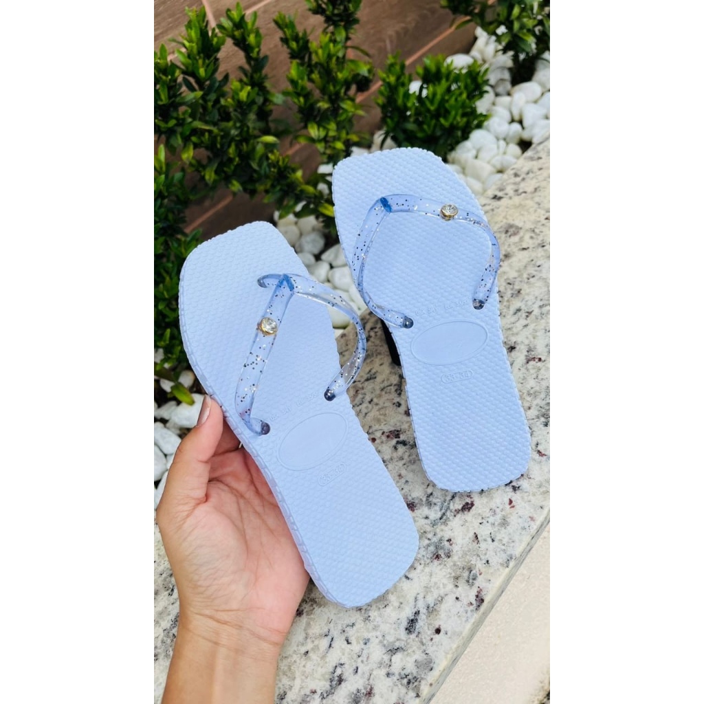 Chinelo de Dedo Sandália Yasmim Casual Adulto Feminina com Gliter envio rapido em Oferta na Shopee