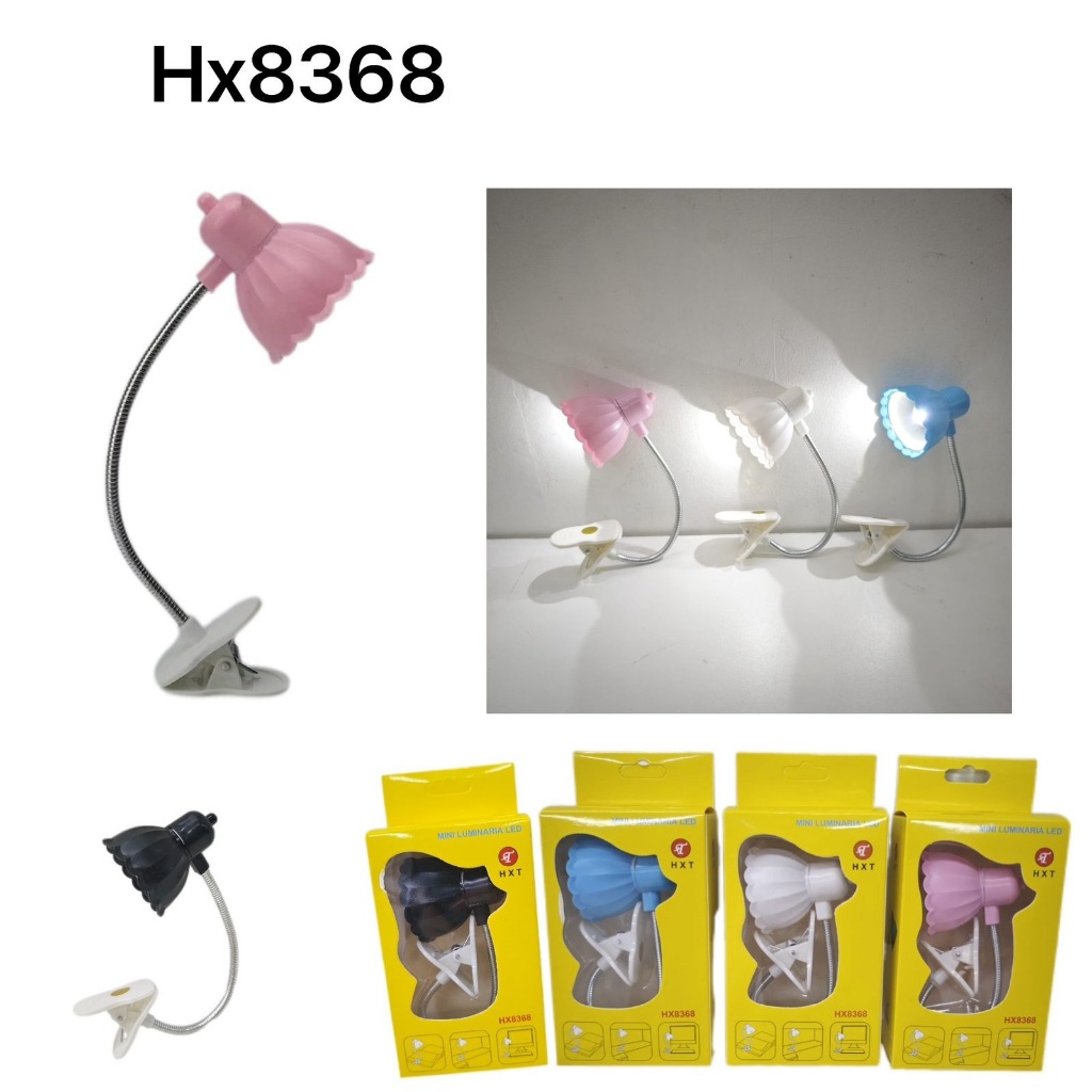 Luminária de leitura LED portátil 8368