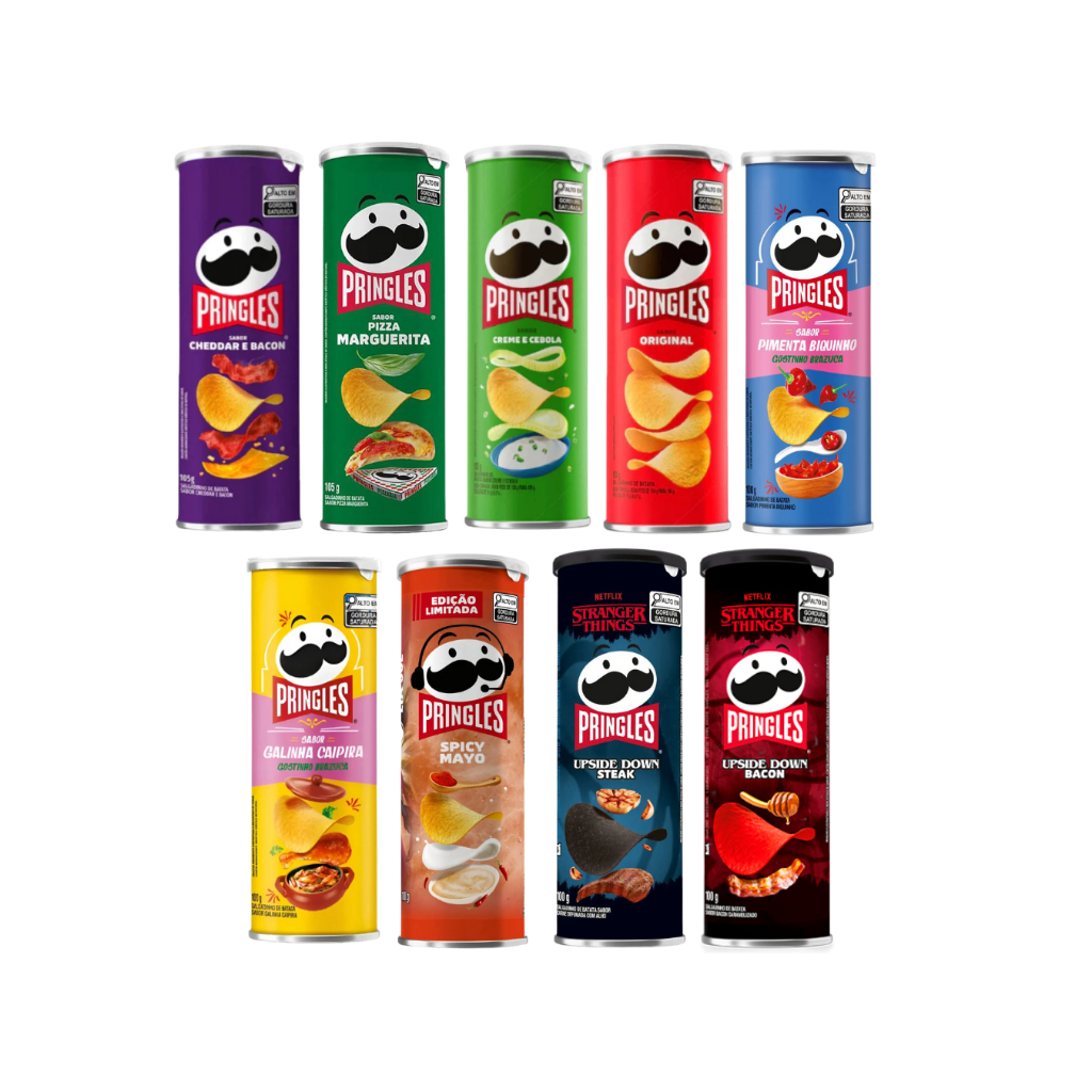 Salgadinho Batata Frita Pringles® em Oferta na Shopee