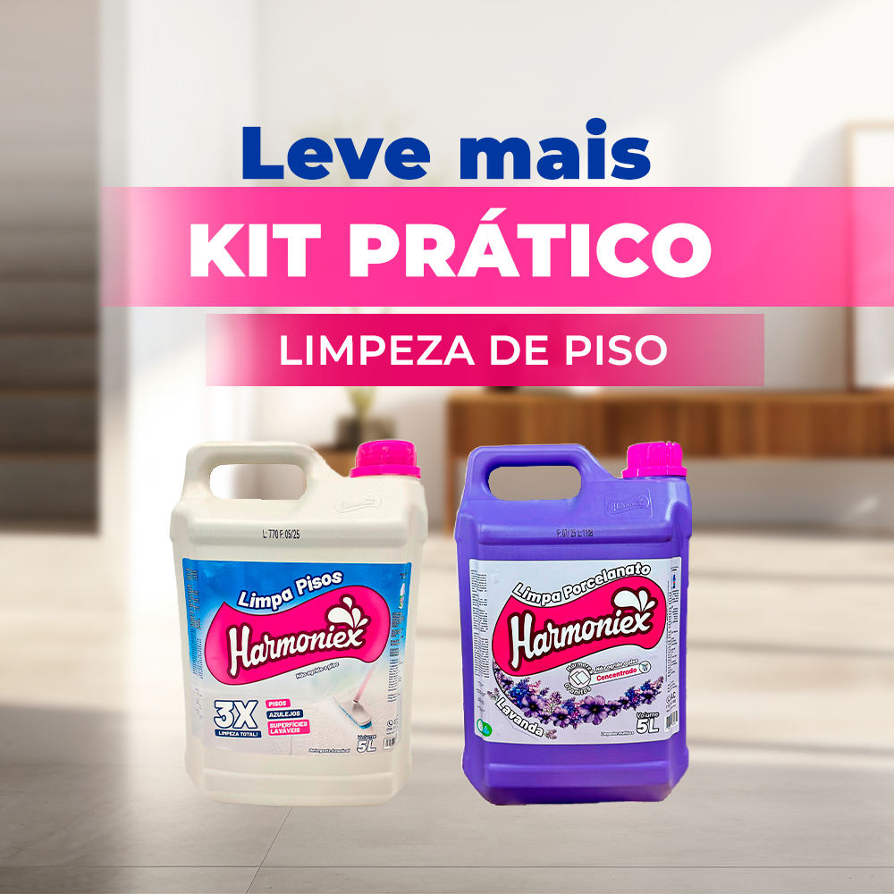 Kit Limpeza de Piso e Porcelanato  Prático e Eficiente  Alto poder de Limpeza Econômico de 5L em Oferta na Shopee