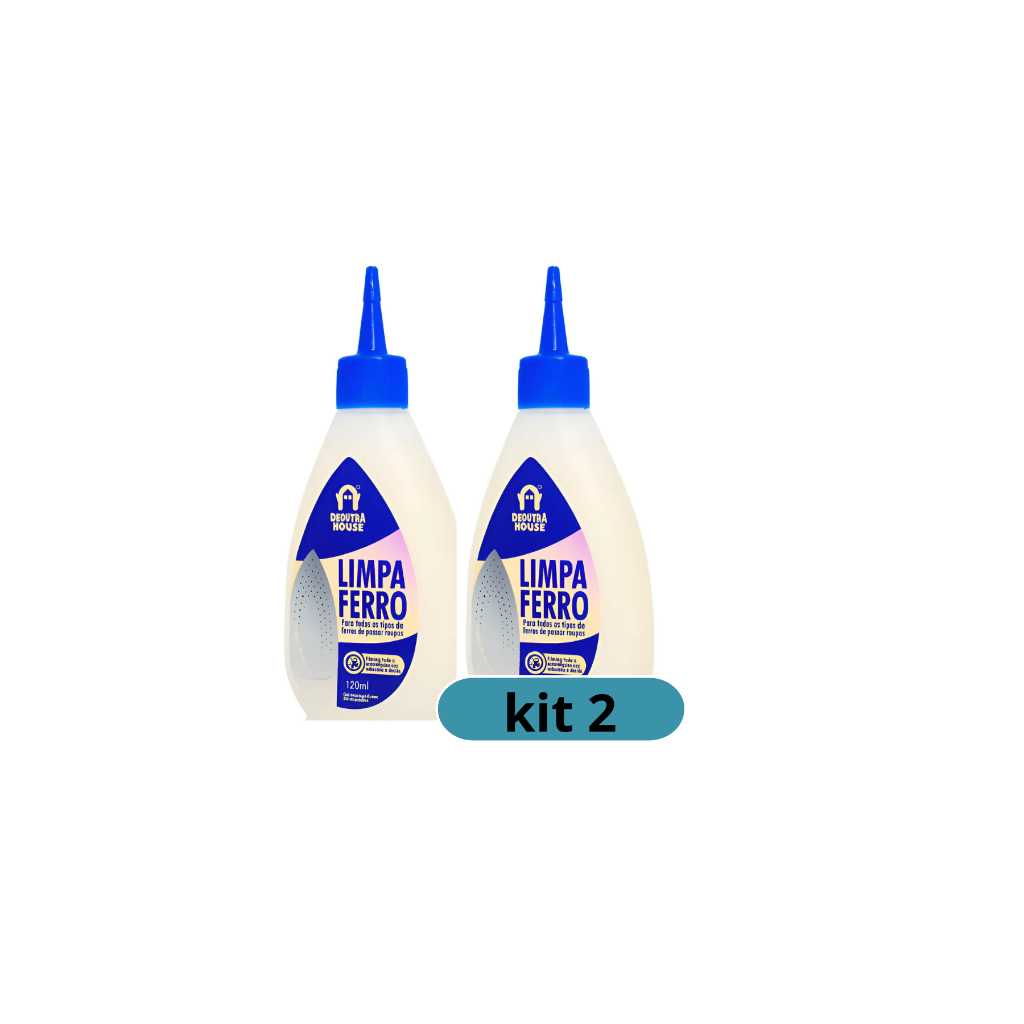 Kit 2 Limpa Ferro Potente para Manchas Difíceis em Oferta na Shopee