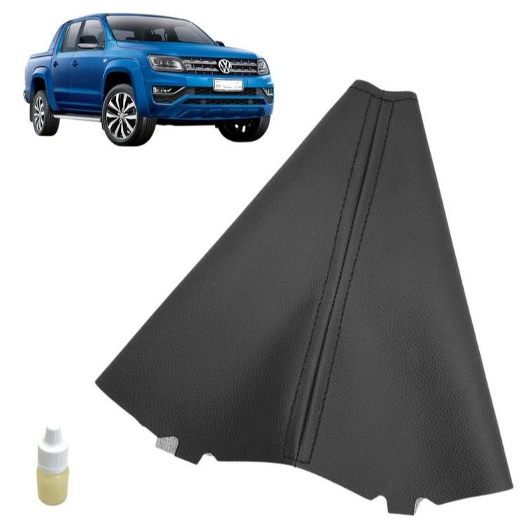 Capa Coifa Couro Sintético Câmbio Manual Volkswagen Amarok turbo 2011 à 2020