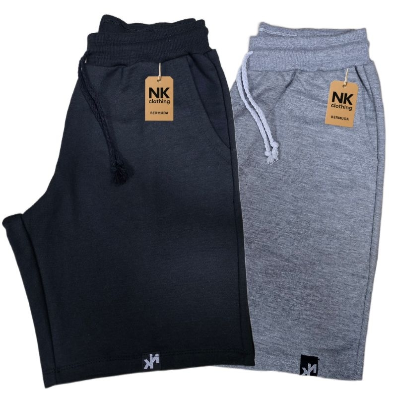 kit 2 e 3 Bermuda Moletom Masculina Short Academia treino casual