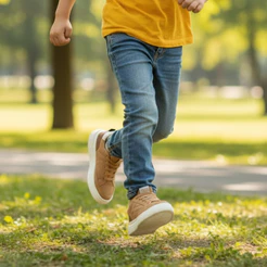 Tênis Infantil Klin Capri Mini Sapatênis Masculino Calce Fácil Cadarço Elástico Confortável Original