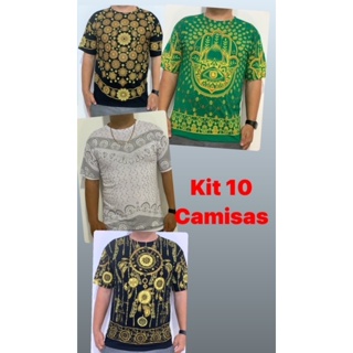 KIT 10 CAMISAS INDIANA em Oferta na Shopee