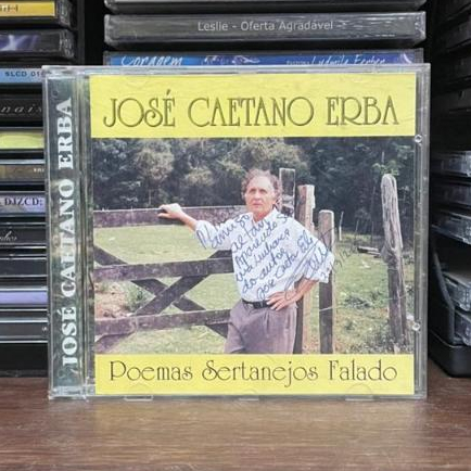 CD JOSÉ CAETANO ERBA - POEMAS SERTANEJOS FALADO