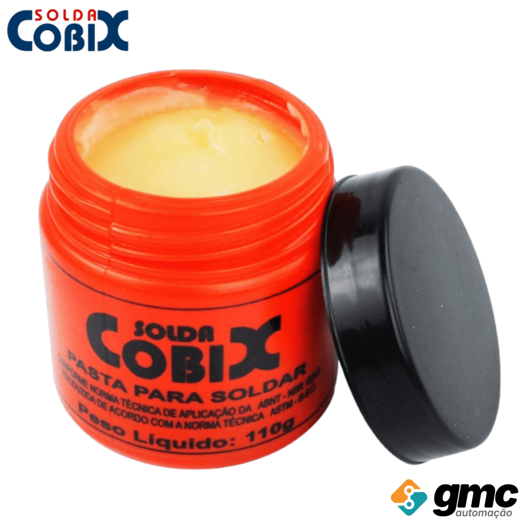 Pasta Para Solda 110g Decapagem Fluxo Mistura Pastosa - COBIX