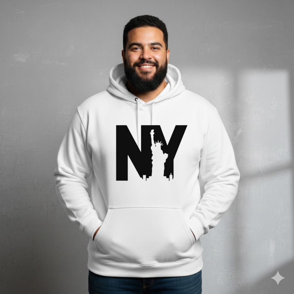 Moletom Plus size G1 ao G5 NY New York Paris